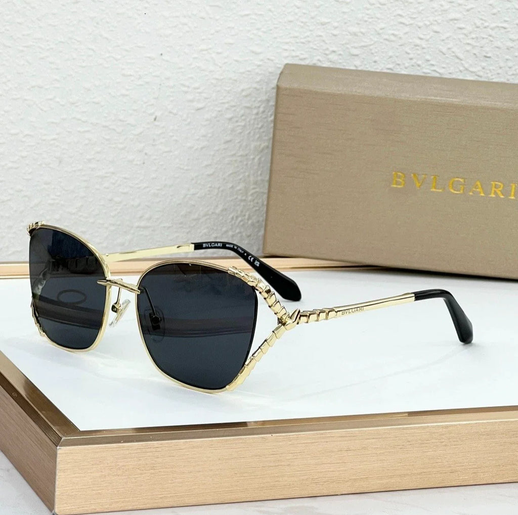 BVLGARI Model BV40081U Sunglasses Unisex Size 56口17-140 With Case