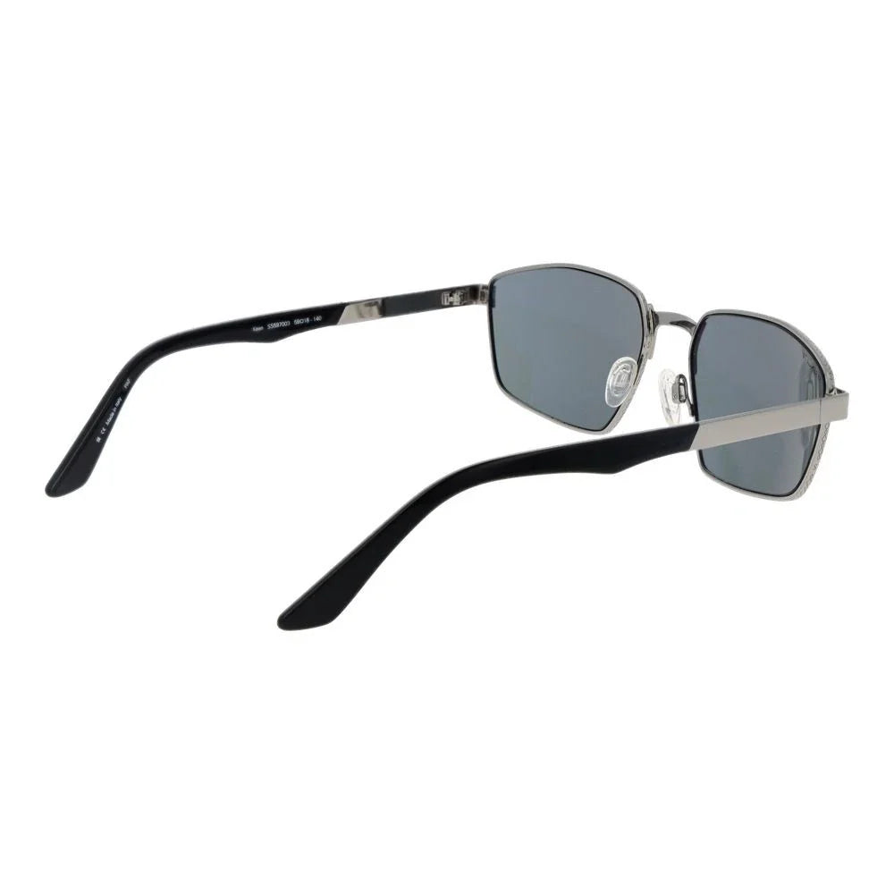Serengeti Gray Metal Sunglasses 100% Authentic
