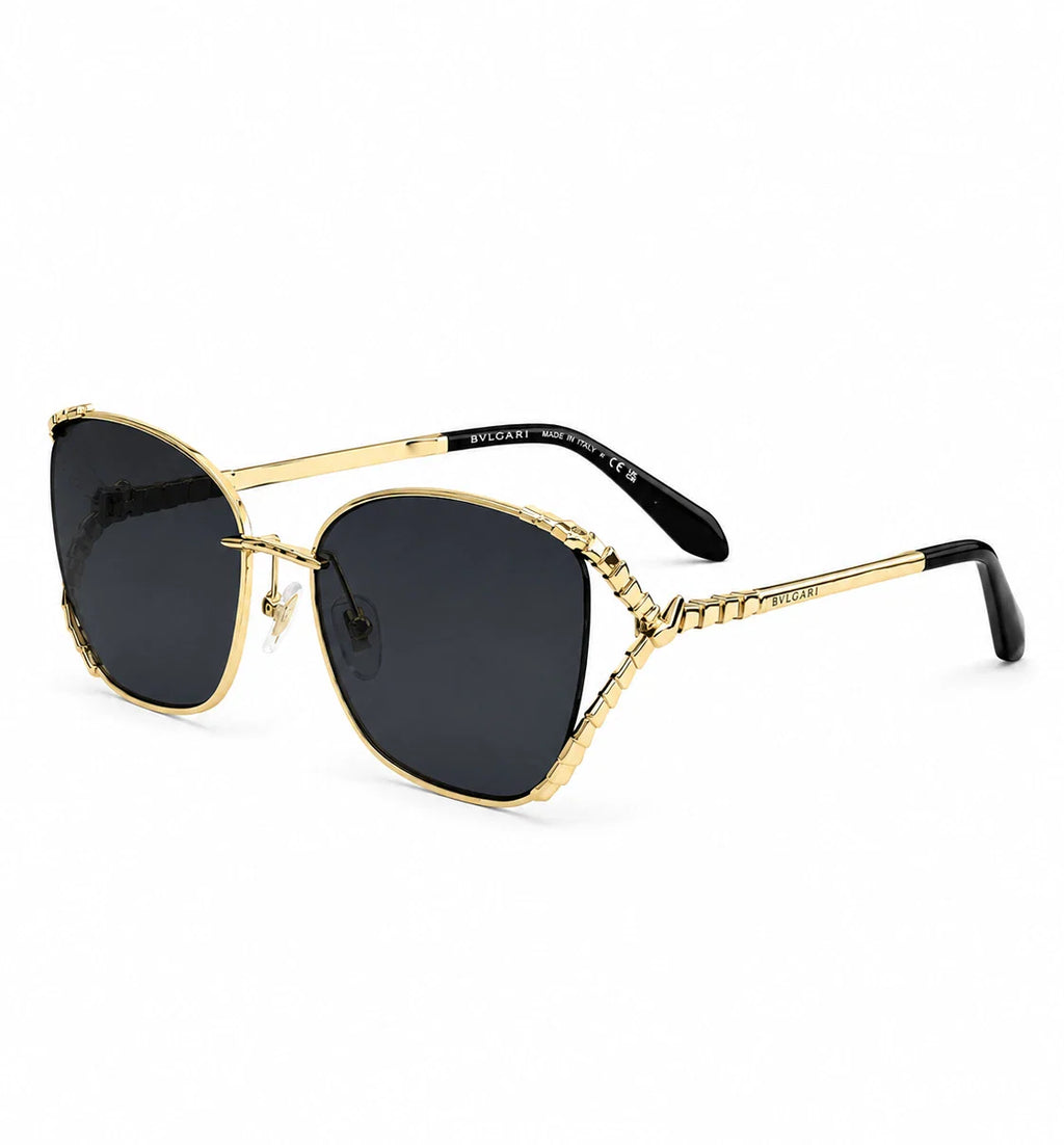 BVLGARI Model BV40081U Sunglasses Unisex Size 56口17-140 With Case