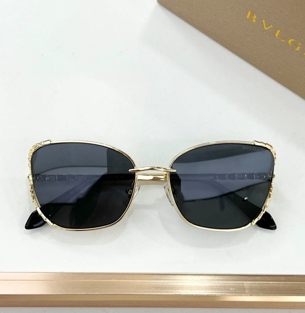 BVLGARI Model BV40081U Sunglasses Unisex Size 56口17-140 With Case